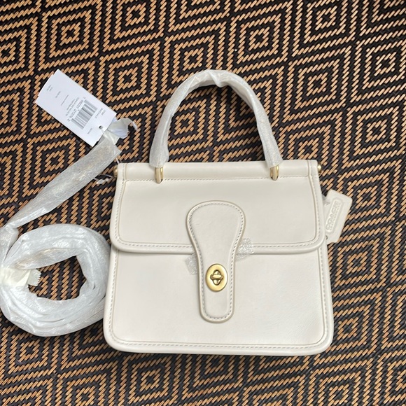 Coach Handbags - Limited Edition Archival COACH Willis top handle 18 -NWT-CHALK -Winnie -5789